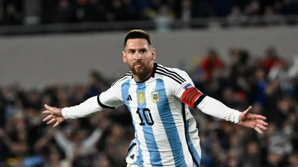 Messi impact in Argentina National Football Team vs Ecuador National Football Team Timeline