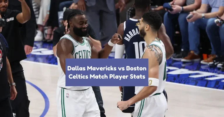 dallas mavericks vs boston celtics match player stats