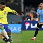 uruguay national football team vs brazil national football team stats